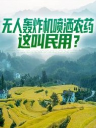 无人轰炸机喷洒农药这叫民用苏清风